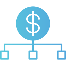 direction financière Icône