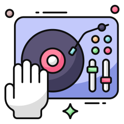 Vinyl player icon