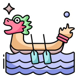 barco de dragón icono