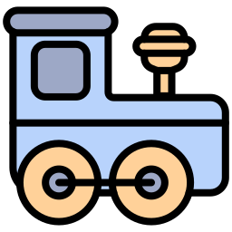Двигатель поезда иконка