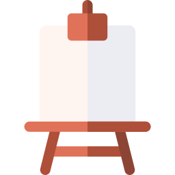 Painting lesson icon