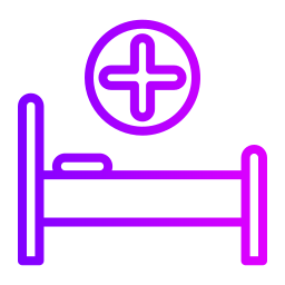 병원 침대 icon
