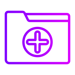 Medical folder icon