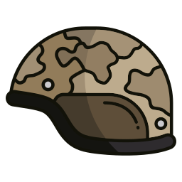 Helmet battle icon