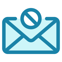 Block email icon