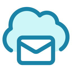 e-mail cloud Icône