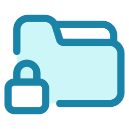 bezpieczeństwo folderów ikona