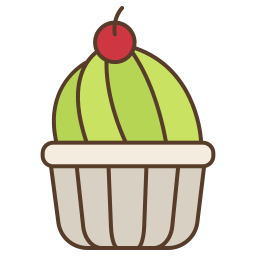 Dessert cake icon