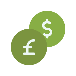 Money exchange icon