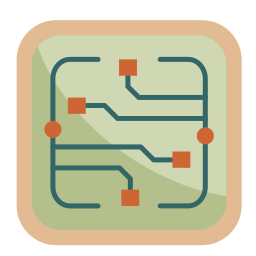 circuit Icône