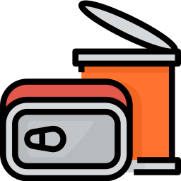 Canned food icon