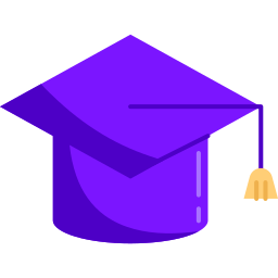 graduación icono