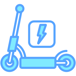 scooter electrico icono