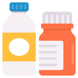botella de pastillas icono