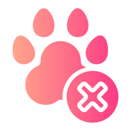 동물 금지 icon