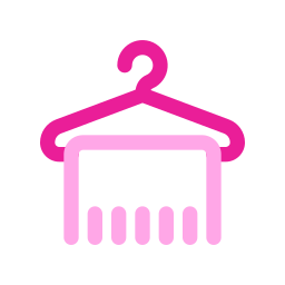 Towel hanger icon