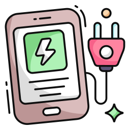 携帯電話の充電 icon