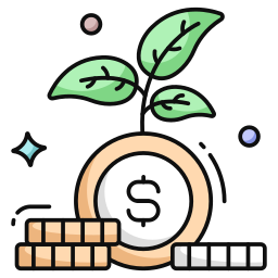 Dollar plant icon