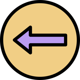 flecha izquierda icono