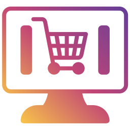 sito web di e-commerce icona