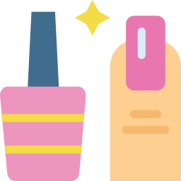 esmalte de uñas icono