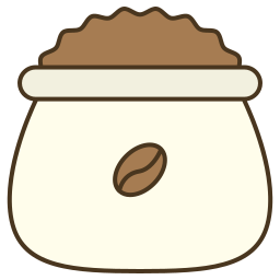 sac de café Icône
