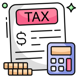 Tax calculate icon