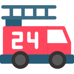 Fire truck icon