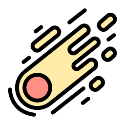 Meteor shower icon