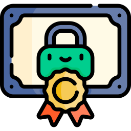 Certificate authority icon