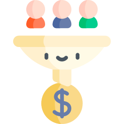 Sales pipeline icon