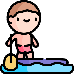 Paddleboarding icon