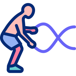 Battle rope icon