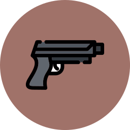 pistola icono