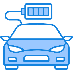 Electric car icon