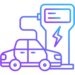 station de charge Icône