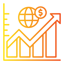 bourse Icône