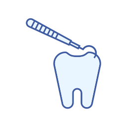 herramienta dental icono