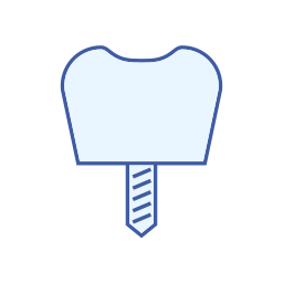 Tooth crown icon