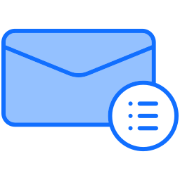 Mail list icon