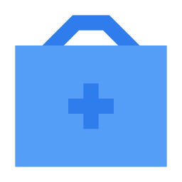 Медицинская сумка иконка