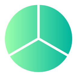 diagramme circulaire Icône