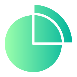 diagramme circulaire Icône