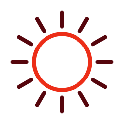 Sun icon