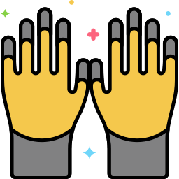rękawiczki ogrodnicze ikona