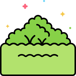 arbustos icono