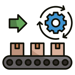 cinta transportadora icono