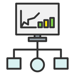 diagrama de flujo icono