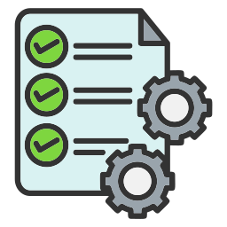 Data processing icon