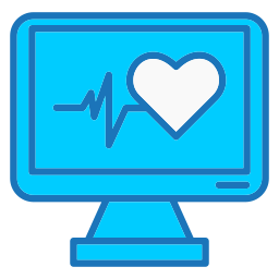 Heart rate monitor icon